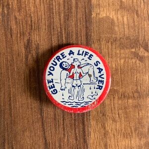 Vintage 40's Lifesaver Pin